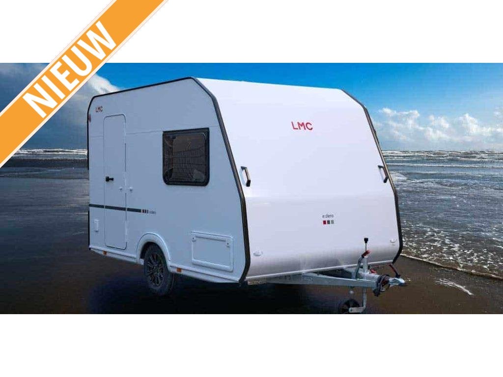 LMC E:dero 350 D licht gewicht, Caravans en Kamperen, Overige typen, Tot en met 2, Hordeur, 500 - 750 kg
