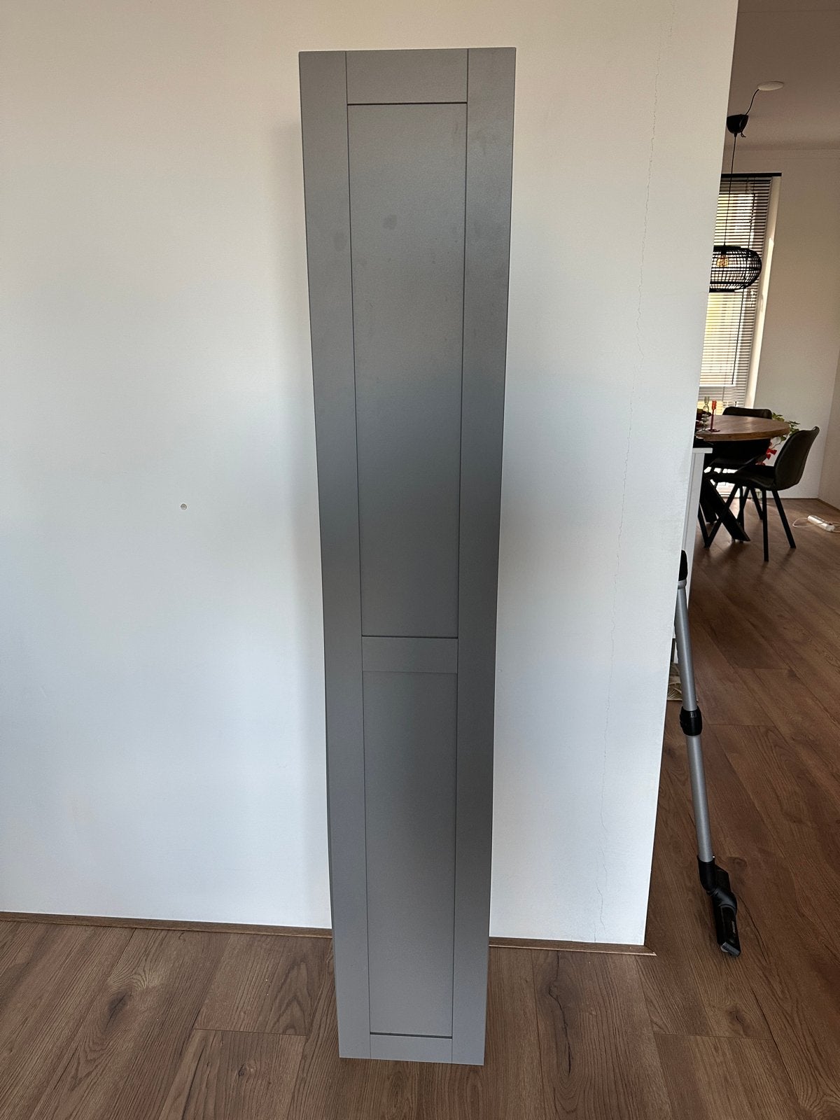 IKEA ENHET Hoge Kast met Deur - Grijs (30x32x180 cm), Huis en Inrichting, Ophalen, Gebruikt