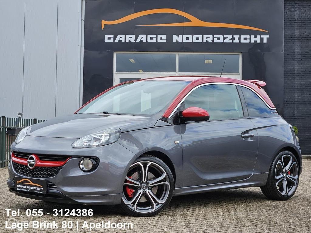 Opel ADAM 1.4 Turbo S 150 PK LEDER RECARO SCHAALSTOELEN, Voorwielaandrijving, Gebruikt, 4 cilinders, 150 pk