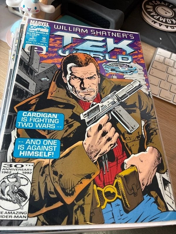 Bijna Complete Collectie van William Shatner's TekWorld, Boeken, Strips | Comics, Gelezen, Marvel Comics, Europa, Ophalen of Verzenden