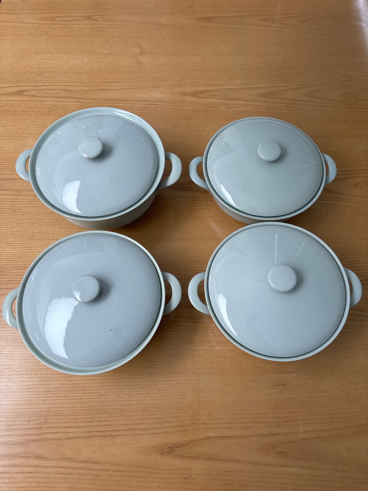 Furstenberg serveerschalen met deksel (set van 4), Ophalen of Verzenden