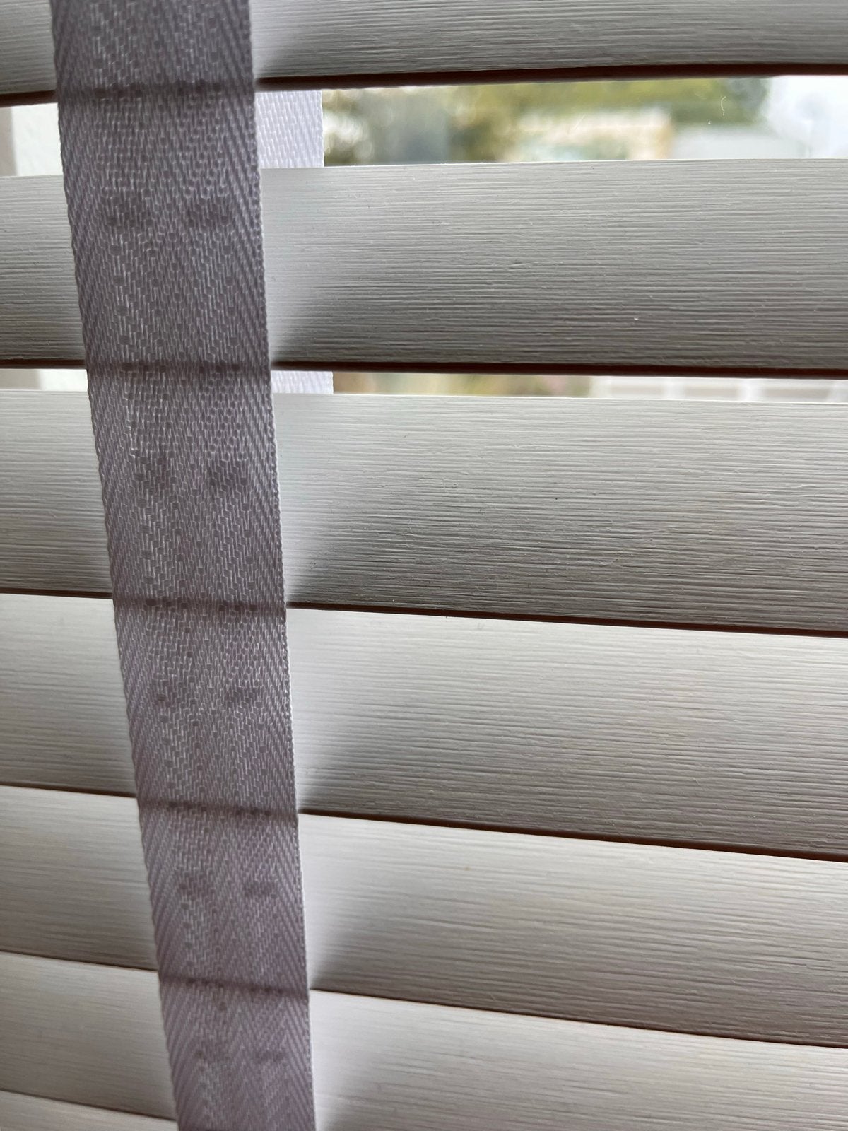 Witte Bamboe Jaloezie (73,9 x 205cm), Ophalen, Jaloezie, Wit, Bamboe