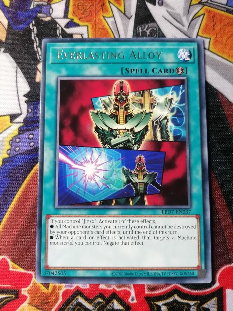Everlasting Alloy - Rare LED7 - Yu-Gi-Oh, Hobby en Vrije tijd, Verzamelkaartspellen | Yu-gi-Oh!, Ophalen of Verzenden, Zo goed als nieuw