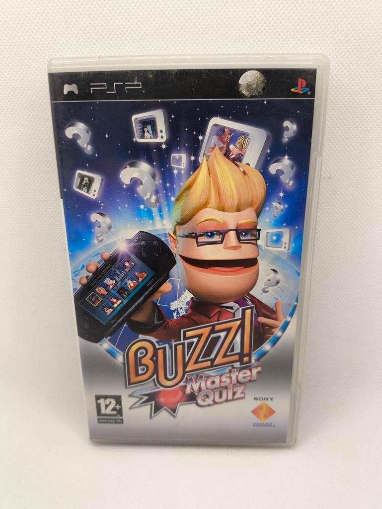 Buzz! Master quiz psp game, Spelcomputers en Games, Puzzel en Educatief, Ophalen of Verzenden, Zo goed als nieuw, 3 spelers of meer