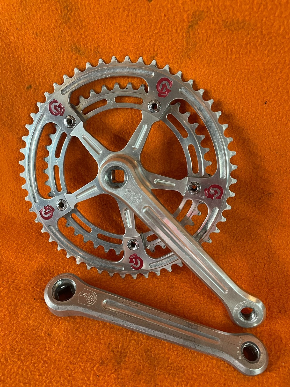 Campagnolo Strada Crankstel 172.5 GIOS Torino tb  Racefiets, Verzenden, Gebruikt, Overige typen