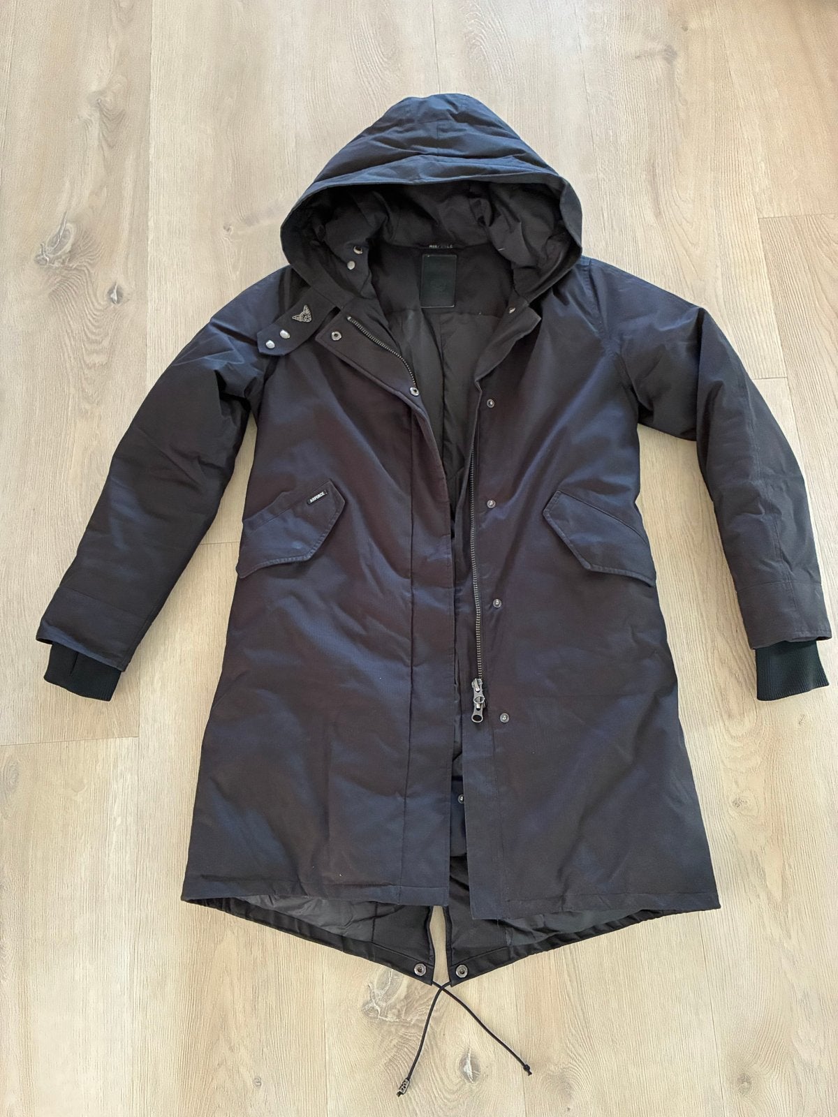 Airforce winterjas - maat L, Ophalen of Verzenden, Gedragen, Maat 42/44 (L), Zwart
