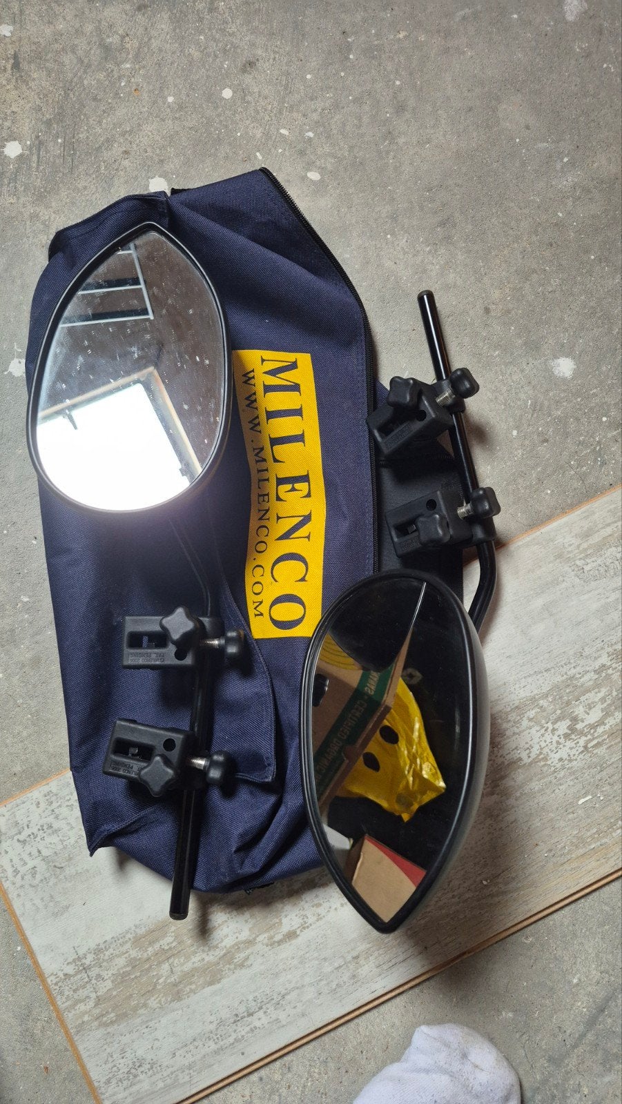 Milenco caravan spiegels - Uitstekende staat, Auto-onderdelen, Ophalen of Verzenden, Gebruikt, Universele onderdelen