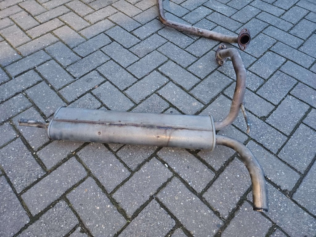 UITLAAT KOMPLEET PEUGEOT 108/ CITROEN C1  / TOYOTA AYGO, Auto-onderdelen, Uitlaatsystemen, Niet ingevuld, Gebruikt, Citroën, Niet ingevuld