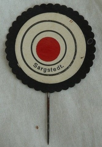 Speld Sport Schietcompetitie Sargstedt HJ Jugend, 1940s.(10), Ophalen of Verzenden, Overige soorten, Duitsland, Embleem of Badge