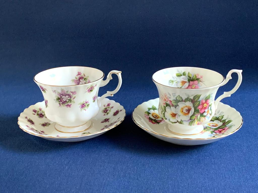 Royal Albert herenkop en schotels, Verzamelen, Ophalen of Verzenden, Nieuw, Porselein, Kop en/of schotel
