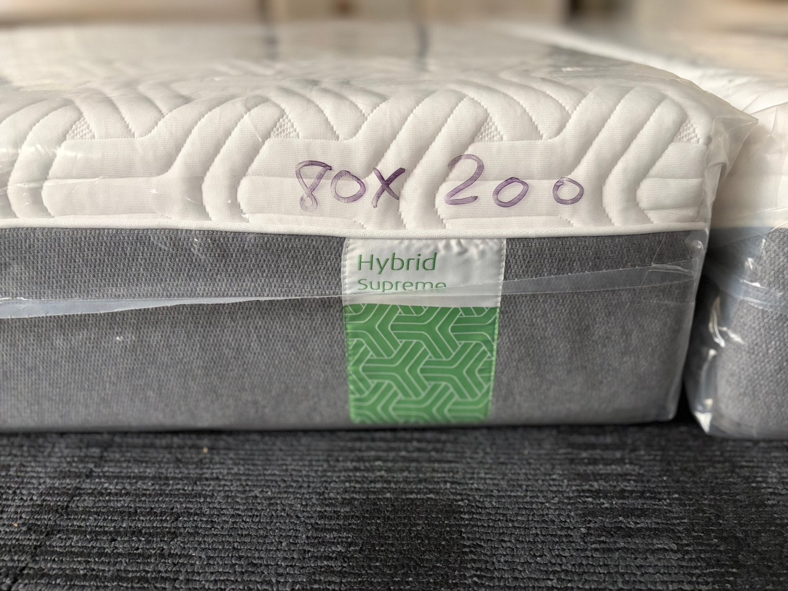 1x Tempur hybrid supreme | 80x200 SALE | evt auping art.137, Ophalen of Verzenden, Zo goed als nieuw, Eenpersoons, 80 cm