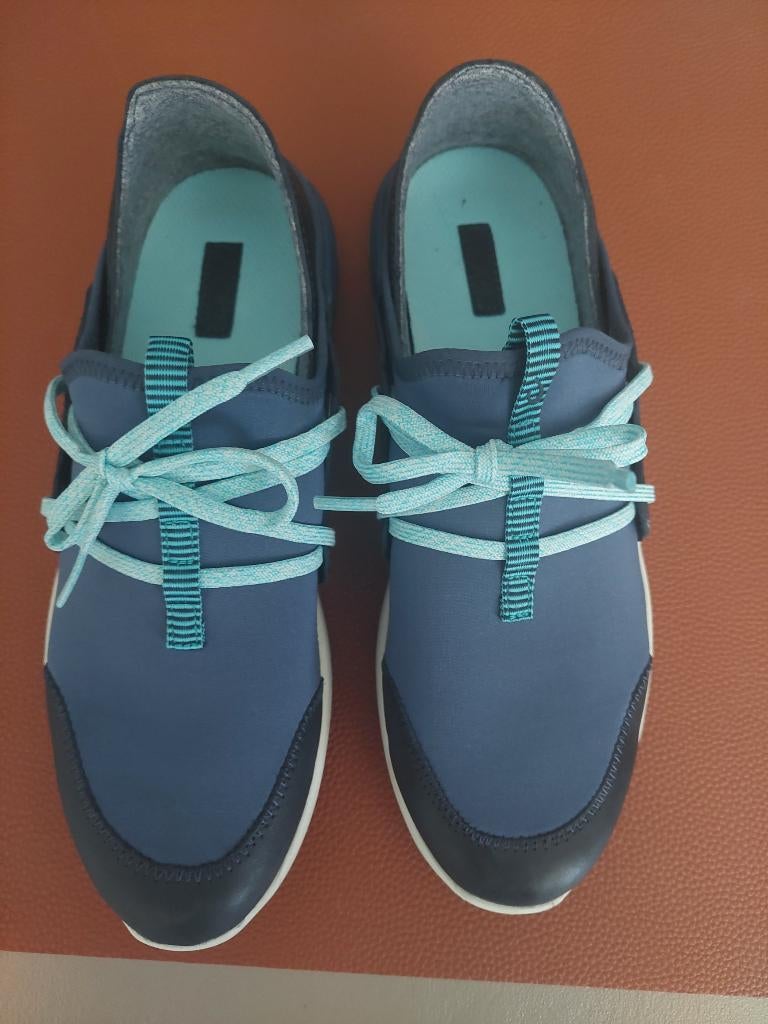 bootschoen loafers instapper maat 38 van olukai, Blauw, Instappers, Olukai, Ophalen of Verzenden
