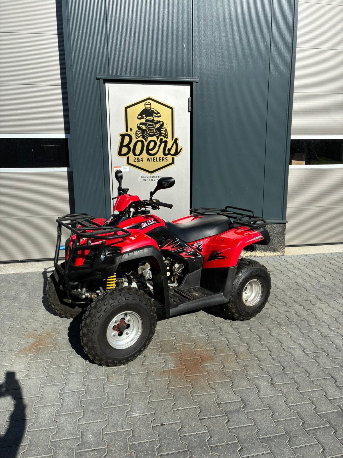 Masai a450 quad met auto kenteken!, 1 cilinder, 450 cc