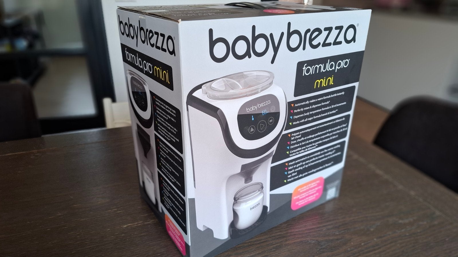 Baby Brezza Formula Pro Mini - Automatische Flessenmaker, Automatisch, Gebruikt, Ophalen of Verzenden, Flessenmaker