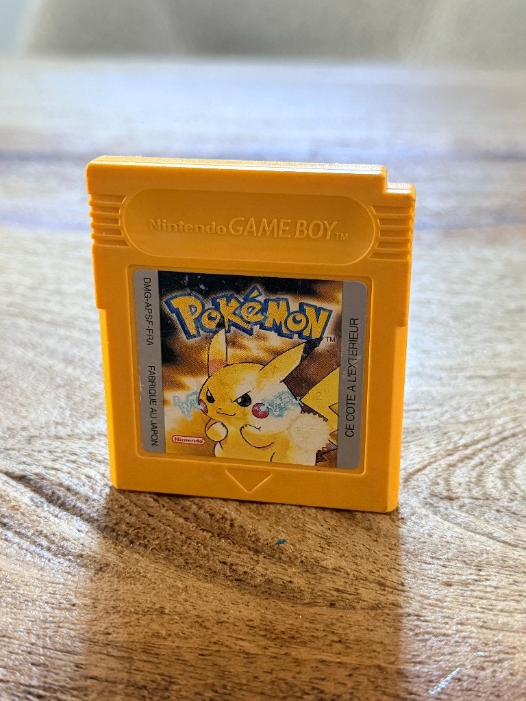 Pokémon Yellow (Frans) – Game Boy – Origineel, Spelcomputers en Games, Games | Nintendo Game Boy, Gebruikt, Avontuur en Actie