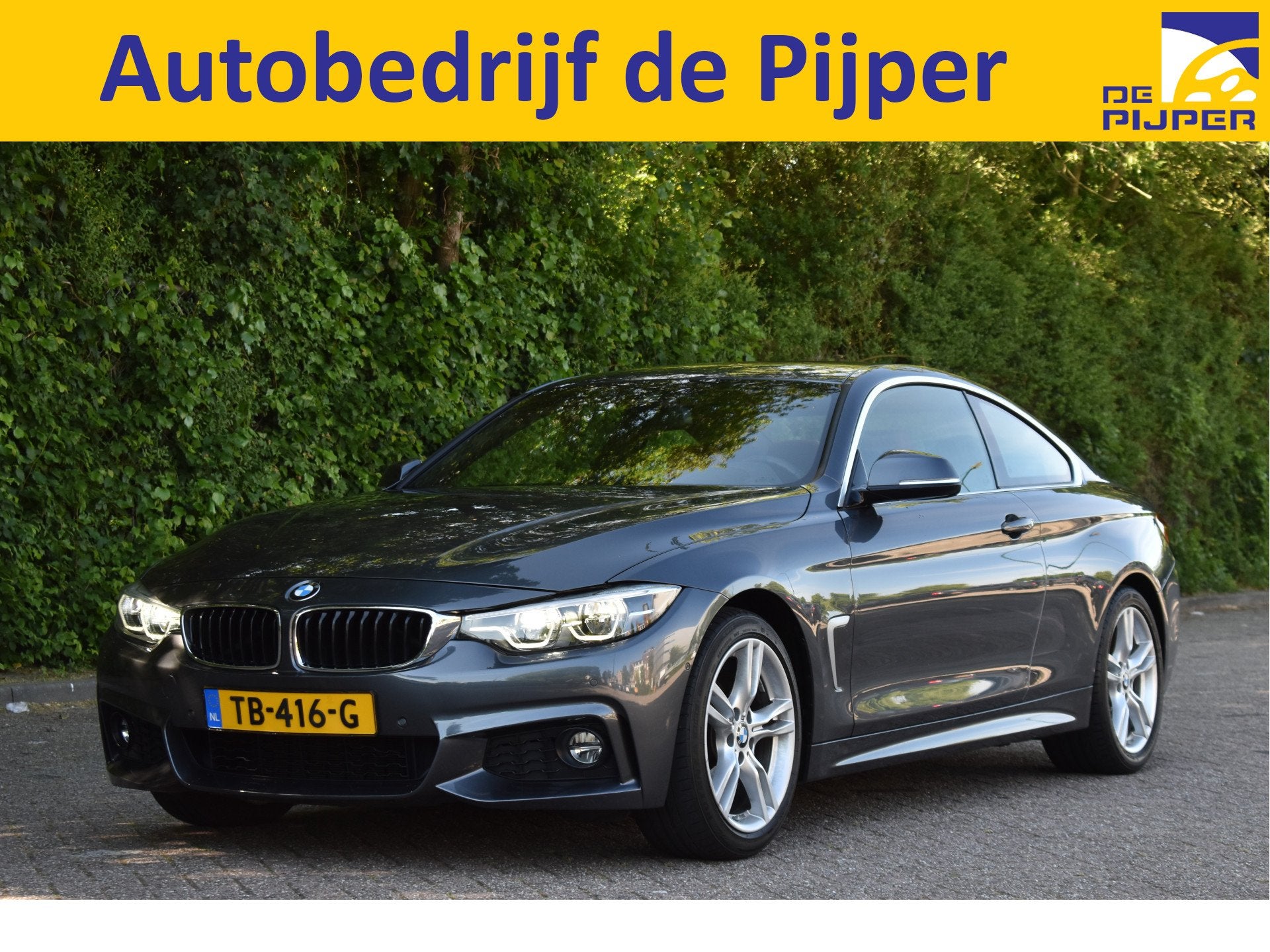 BMW 4 Serie Coupé 420i High Executive Sport Line | NL-Auto, Auto's, BMW, Automaat, Achterwielaandrijving, Gebruikt, Euro 6