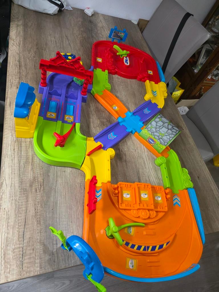 Leuke nieuwe toet toet auto racecircuit, Ophalen of Verzenden, Zo goed als nieuw