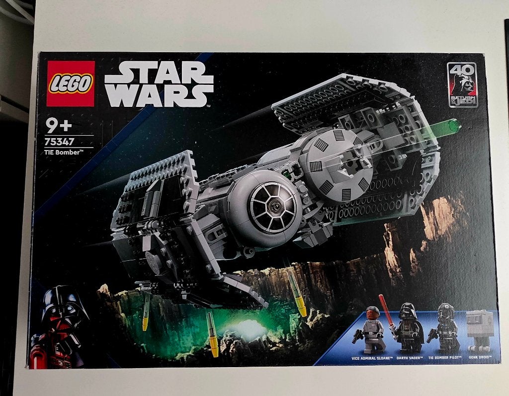 Lego Tie Bomber 75347, Ophalen, Star Wars, Lego, Zo goed als nieuw