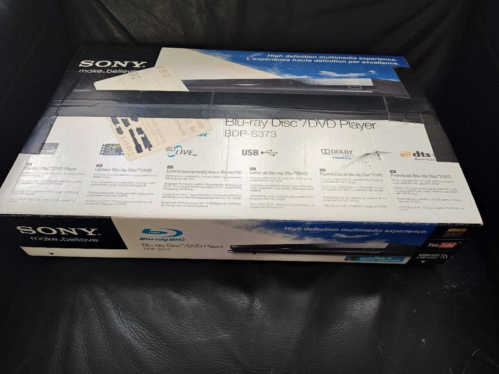Sony blu-ray speler, Ophalen, Zo goed als nieuw, Sony