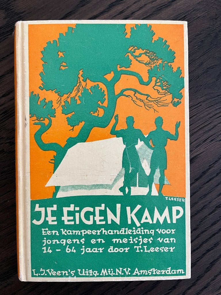 Scouting handleiding - Je eigen kamp - vintage, Ophalen of Verzenden, Zo goed als nieuw, Boek of Tijdschrift