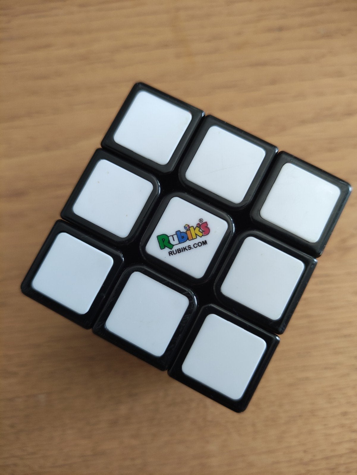 Rubiks kubus cube, Ophalen of Verzenden, Minder dan 500 stukjes, Zo goed als nieuw, Rubik's of 3D-puzzel