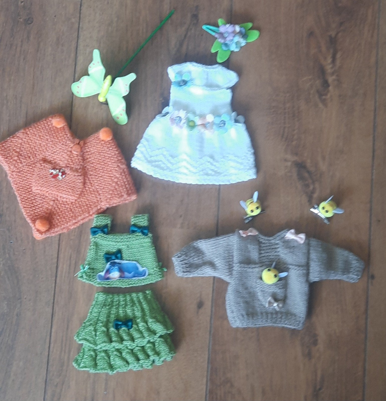 Paola reina amigas 32.cm, hand gemaakte kleding met haar acc, Ophalen of Verzenden, Nieuw, Kleertjes