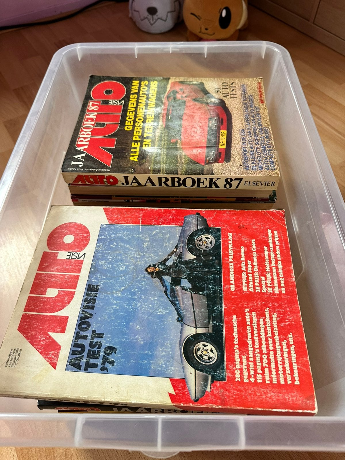 Auto jaarboek, Ophalen, Zo goed als nieuw, Speelkaart(en)
