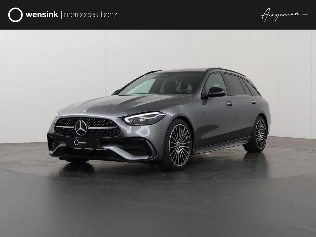 Mercedes-Benz C-klasse Estate 180 Business Solution AMG | Pa, Auto's, Automaat, 1800 kg, 4 cilinders, 1655 kg