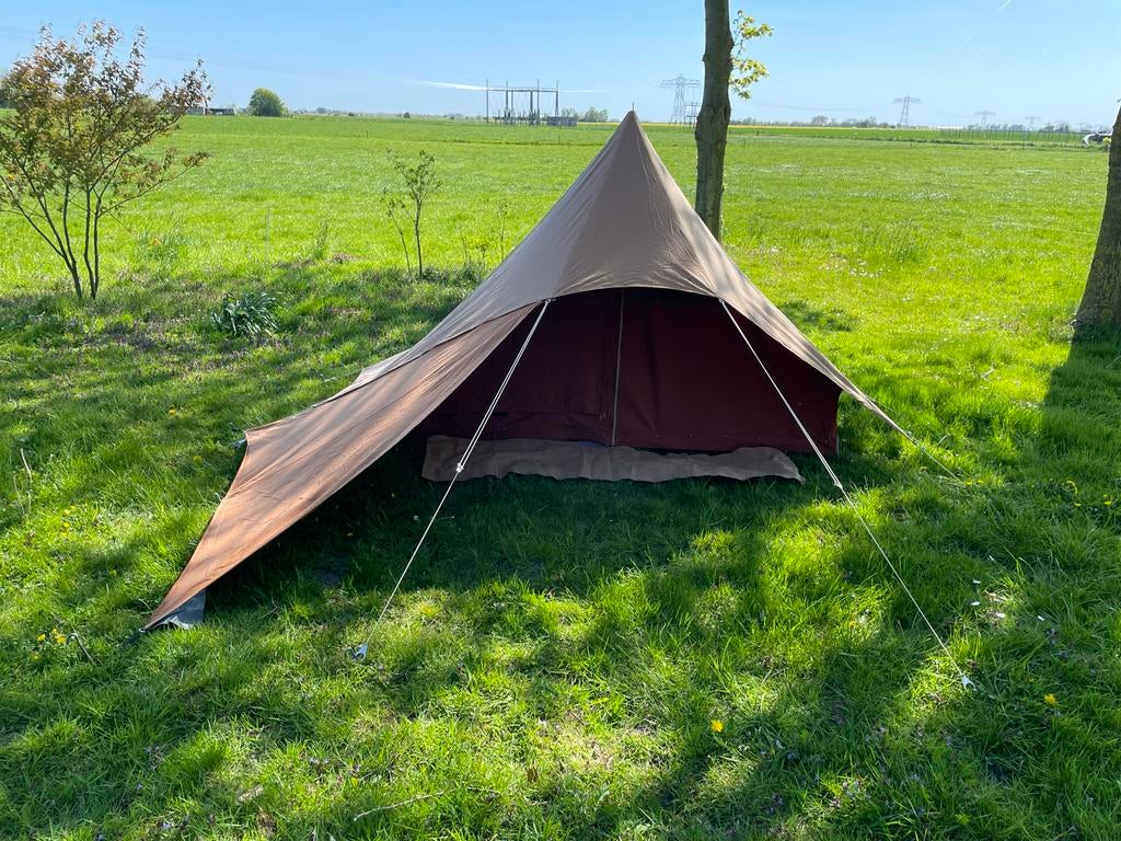 2x De Waard Grote Stern met stok - Praktische tenten, Ophalen of Verzenden, Gebruikt, Tot en met 2