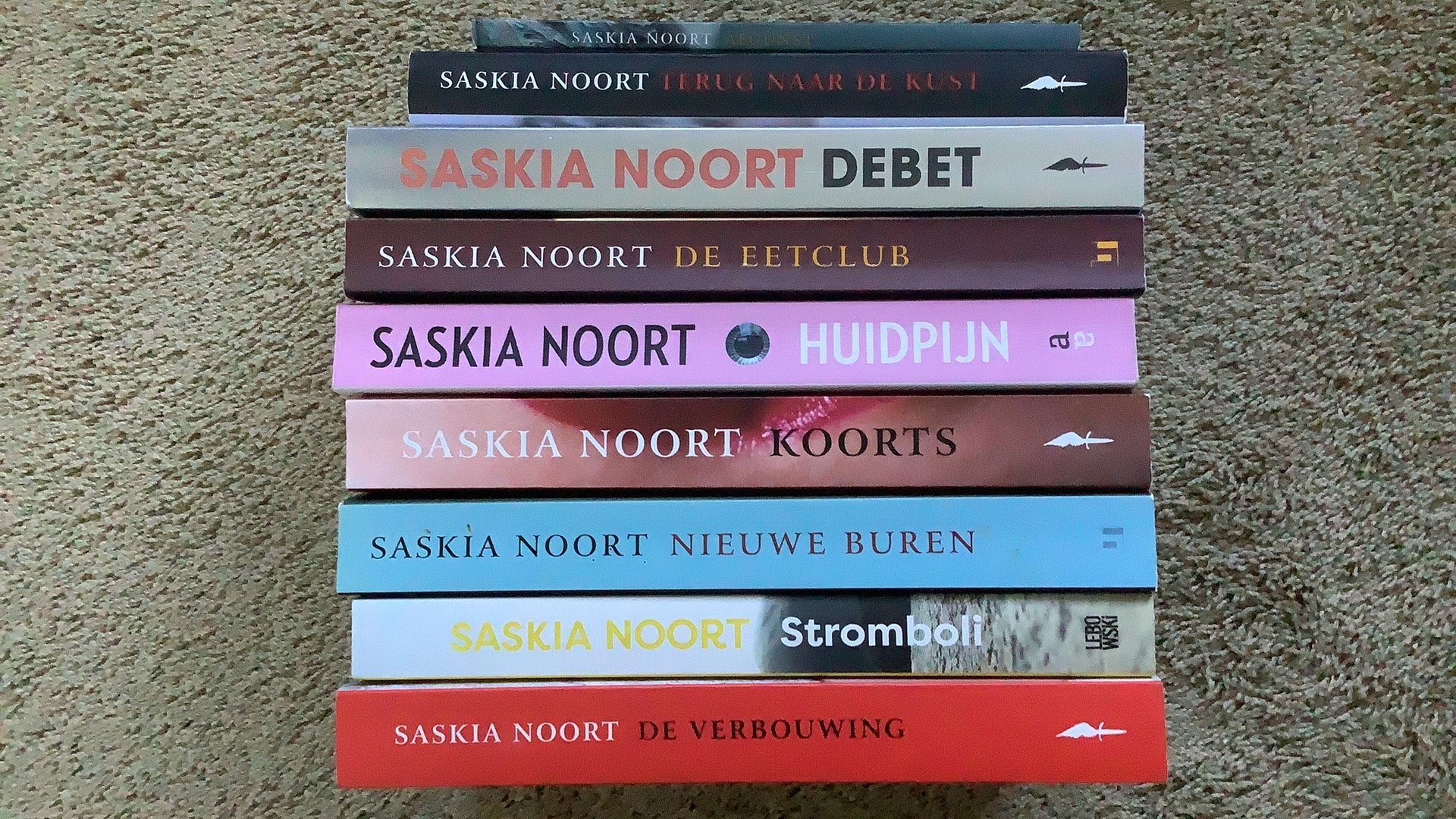 Saskia Noort, 9x: Eetclub - Debet - Huidpijn - Koorts - Stro, Ophalen of Verzenden, Zo goed als nieuw, Nederland