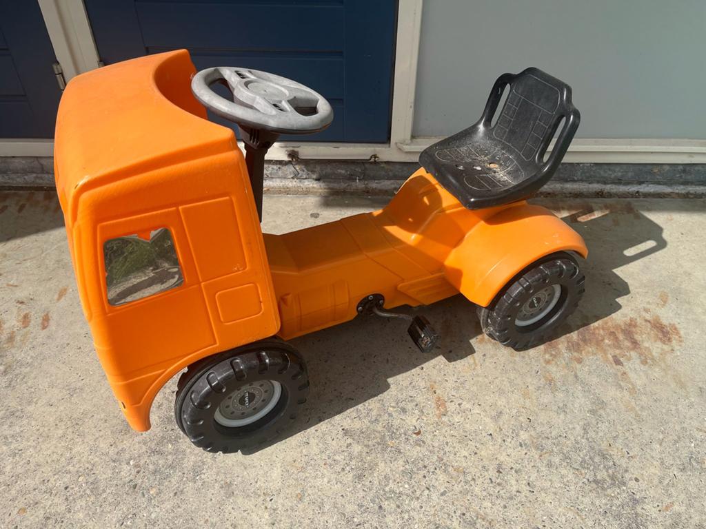Kinder trap auto, Ophalen of Verzenden, Gebruikt, Overige merken