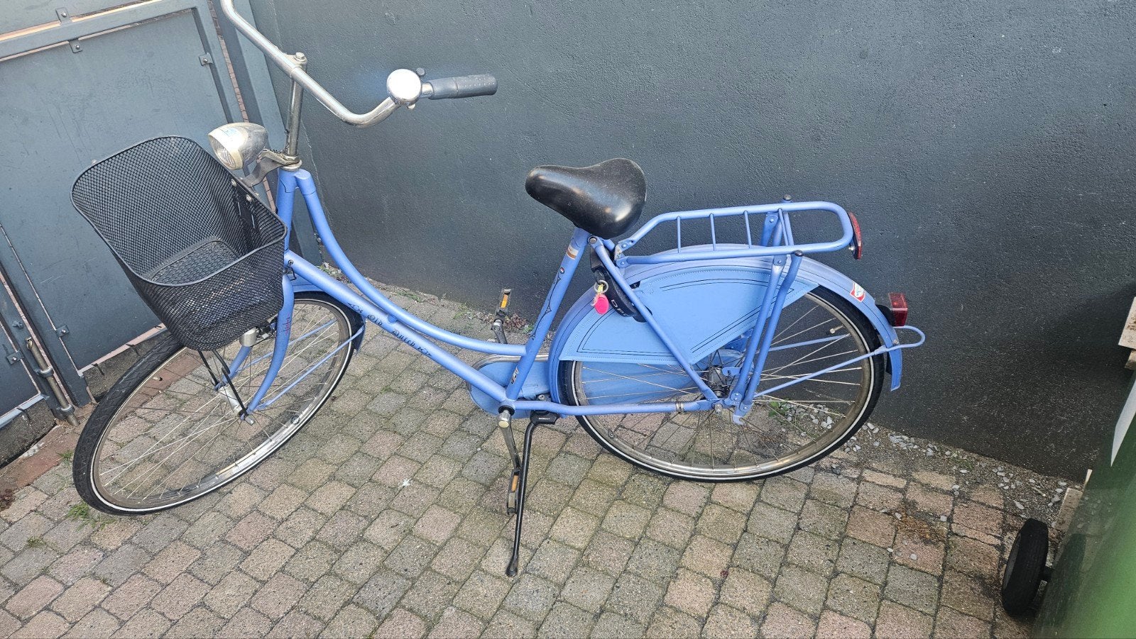Batavus damesfiets -  paars met mandje, Ophalen, Velgrem, Batavus, 53 tot 56 cm