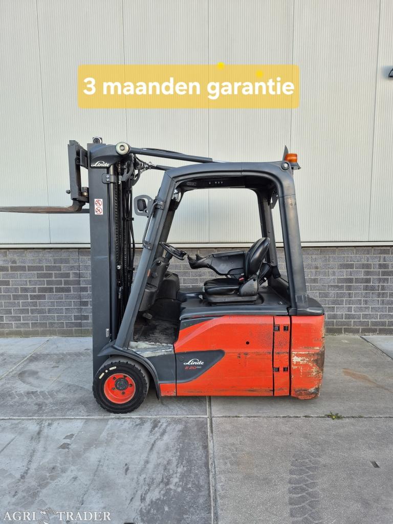Linde E20L-02 triplex sideshift 4.620 mm bj 2020, Linde, -, Niet opgegeven, Heftruck
