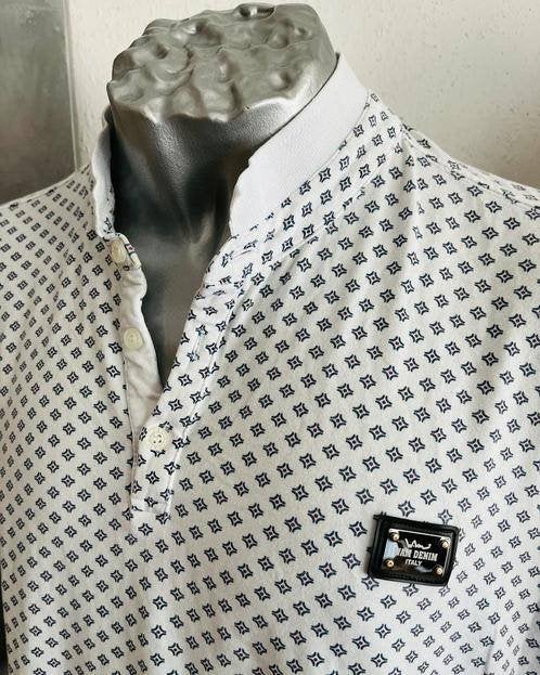 Wandenim polo maat L, Kleding | Heren, Polo's, Ophalen of Verzenden, Zo goed als nieuw, Maat 52/54 (L), Wit