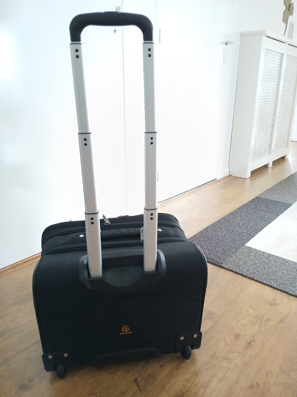 zo goed als nieuw: trolley, Ophalen, Zo goed als nieuw, Hard kunststof, Minder dan 50 cm