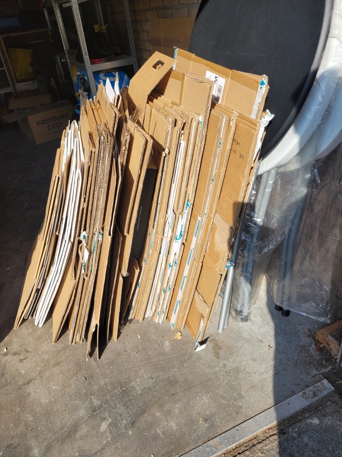35 verhuisdozen, Ophalen, Doos, 40 tot 60 cm, 50 tot 75 cm