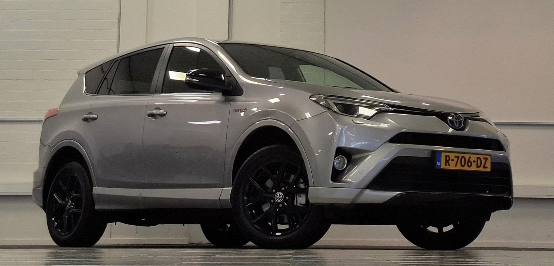 Toyota RAV4 2.5 Hybrid AWD Executive Trekhaak Leder Camera L, Auto's, Automaat, Euro 6, 1650 kg, Leder