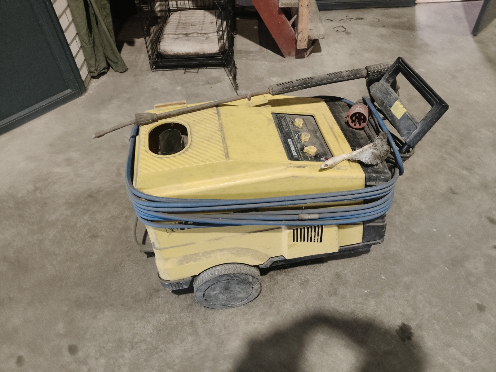 Kärcher HDS 890C hogedrukreiniger met nieuwe slang, Doe-het-zelf en Verbouw, Ophalen of Verzenden, Gebruikt, Overige typen