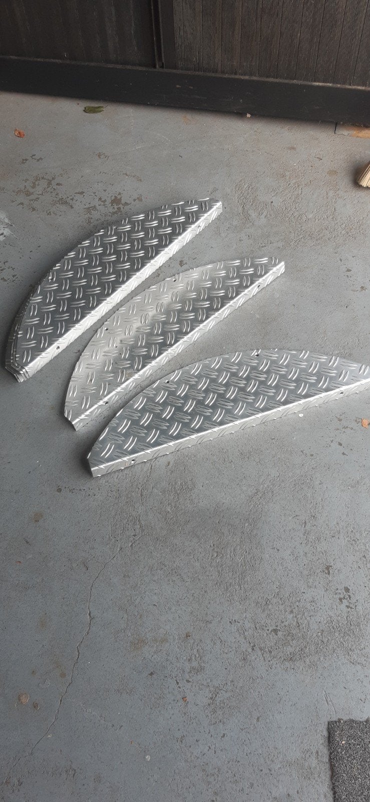 aluminium  traptreden, Ophalen, Gebruikt, Minder dan 2 meter