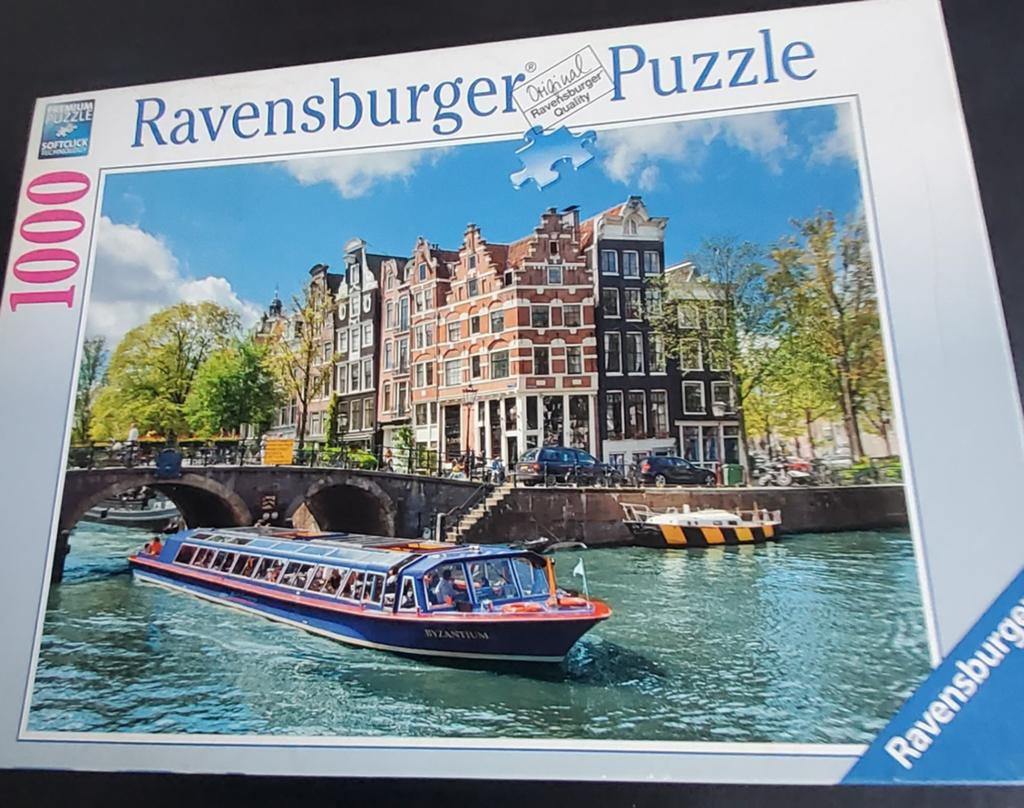 RAVENSBURGER RONDVAART AMSTERDAM, Hobby en Vrije tijd, Modelbouw | Boten en Schepen, Ophalen of Verzenden, Zo goed als nieuw