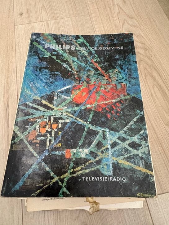 Philips Service-Gegevens Televisie en Radio 1965/1966, Ophalen of Verzenden, Gelezen, Elektrotechniek