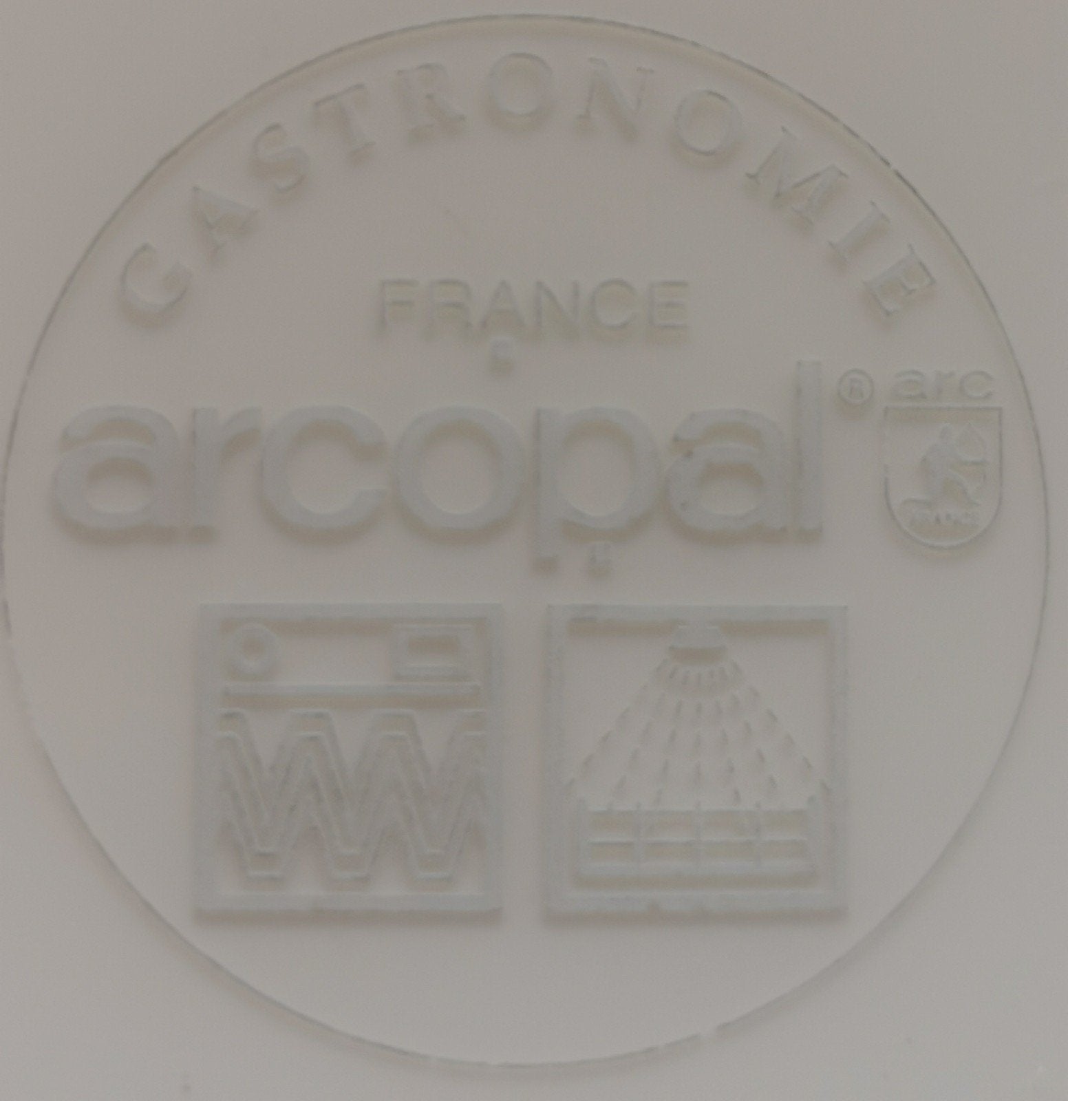 Arcopal France Gastronomie borden, set van 12, Huis en Inrichting, Gebruikt, Overige merken, Keramiek, Vintage