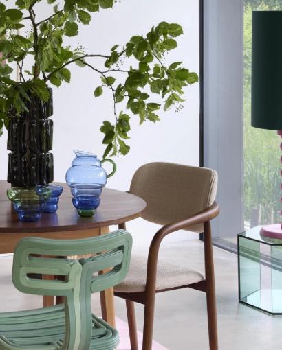 POLSPOTTEN Pitcher Mizu Kiri Dark Blue | Van €50, nu, Overige typen, POLSPOTTEN, Nieuw, Ophalen of Verzenden