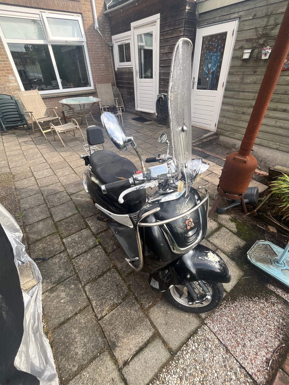 AGM Retro Snorscooter - Opgevoerd, defecten, Gebruikt, Benzine, Ophalen, Overige merken