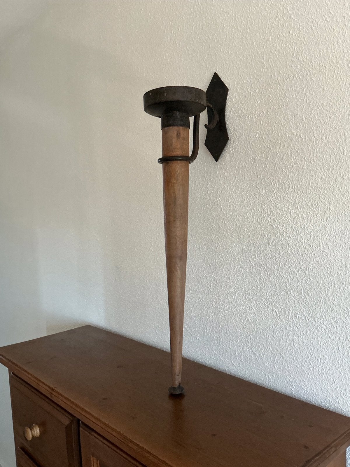 Vintage fakkel, Ophalen