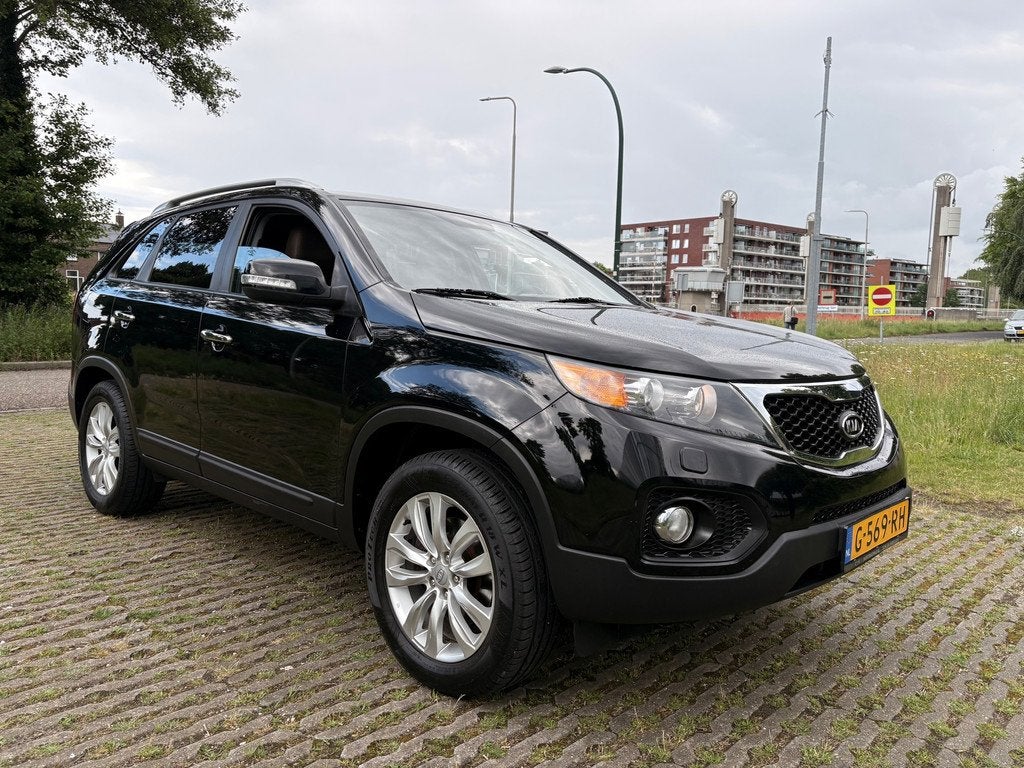 Kia Sorento 2.4 X-clusive 7p. - airco - leder - stoelverwarm, Auto's, Kia, Voorwielaandrijving, Euro 5, Gebruikt, 4 cilinders