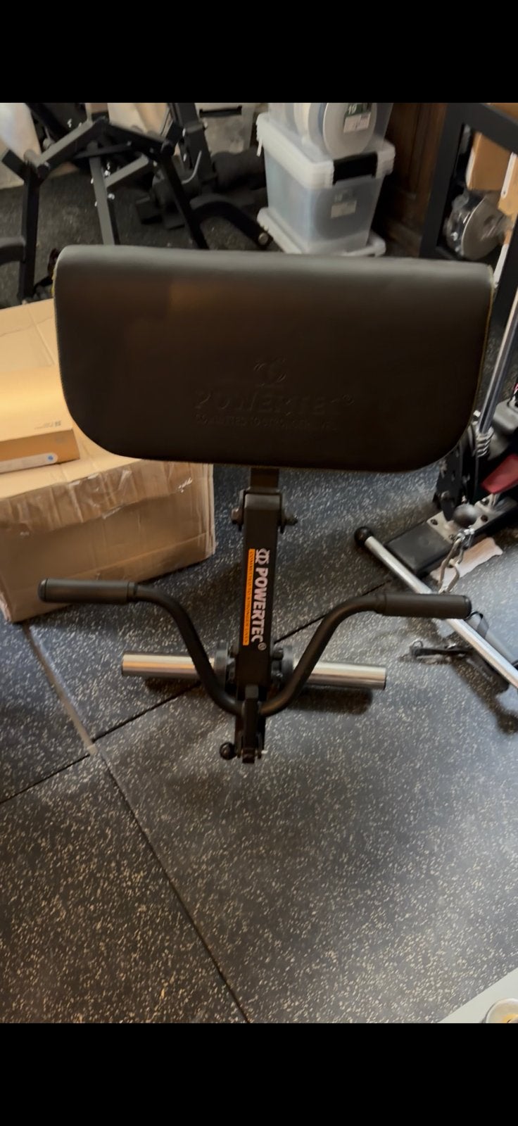 Powertec bicep curl, Ophalen, Zo goed als nieuw, Overige typen