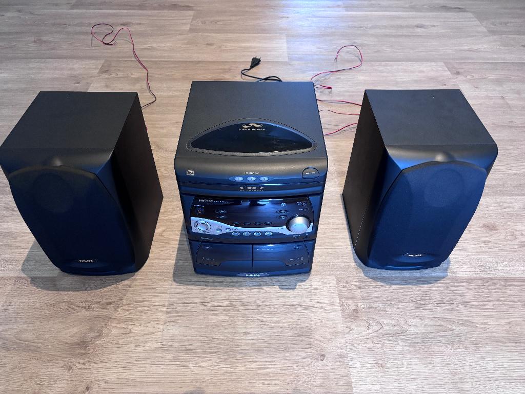 Zeer goed onderhouden Philips FW730c HiFi System, Ophalen, Zo goed als nieuw, Tuner of Radio, Philips
