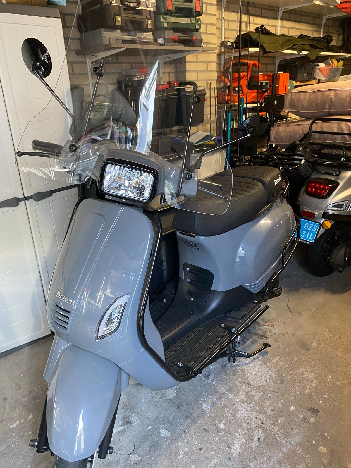 Berini Napoli scooter - Zo goed als nieuw, Ophalen, Nieuw, Maximaal 25 km/u, Benzine