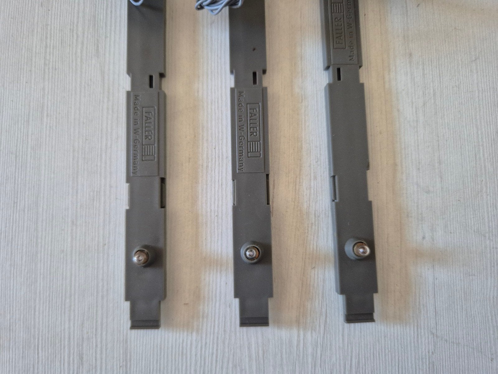 3 x Faller verlichting voor perrons 180659, Ophalen of Verzenden, Gebruikt